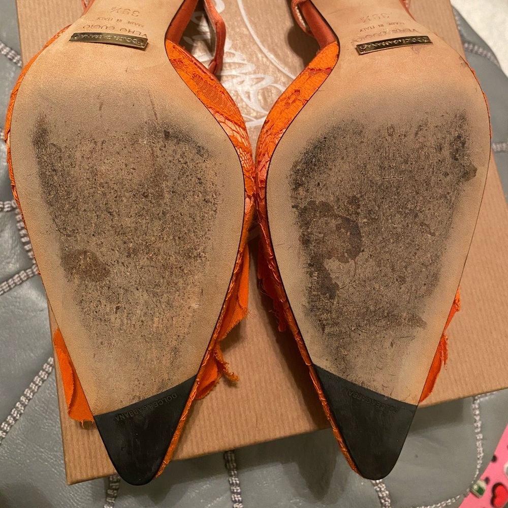 Dolce and Gabbana slingbacks